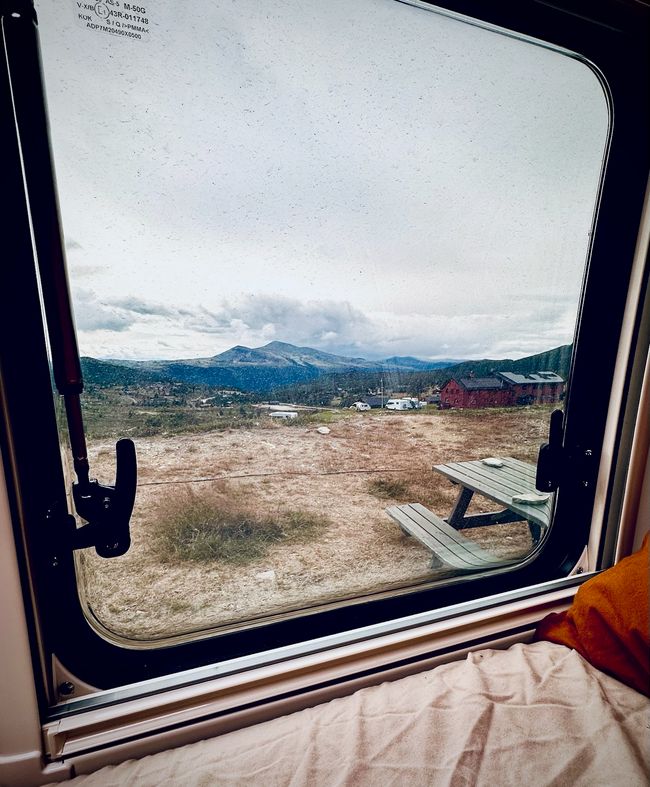 Jour de voyage - Parc national de Rondane nous arrivons