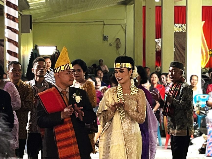 Batak Wedding Couple