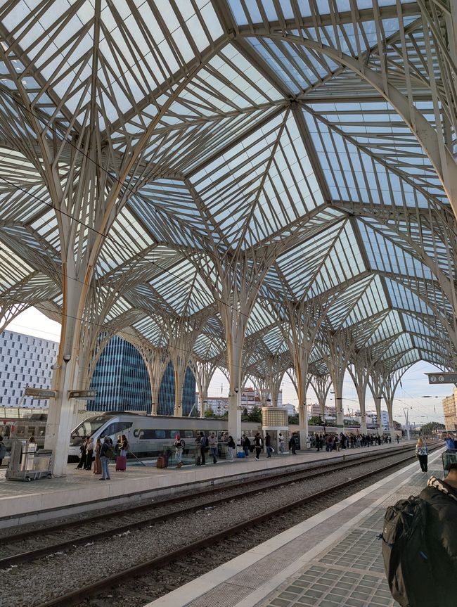 Ankunft in Lisboa Oriente