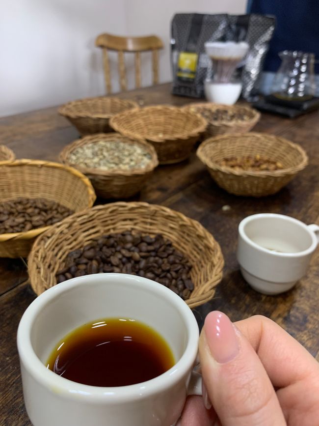 咖啡就该这样品尝 😋