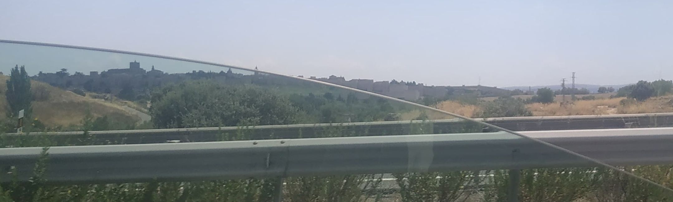 Photos from my car of Ávila (Castilla y León, Spain) (July 2024)