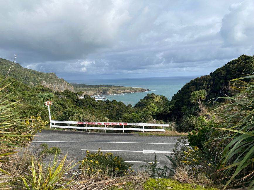 Da Hokitika a Carters Beach