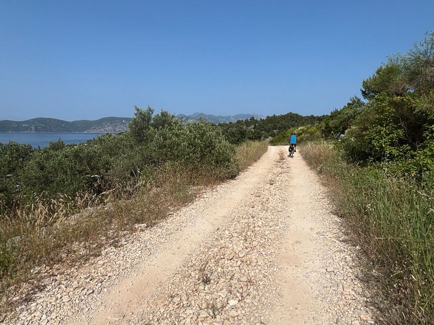 Isla Korcula y "ciudad antigua"