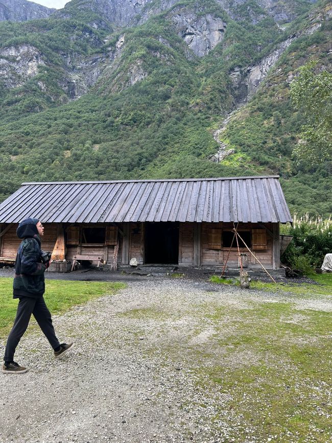 Etiqueta 11 - Bakka en Næroyfjorden sobre Vossevangen y Viking Valley en Gudvangen