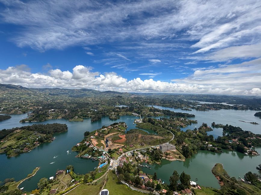 Roca de El Peñol y Guatapé