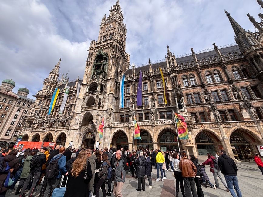 Town Hall and Marienplatz