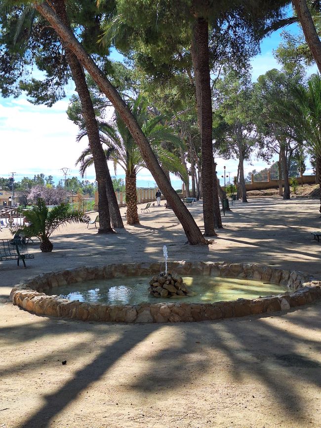 Springbrunnen im Park