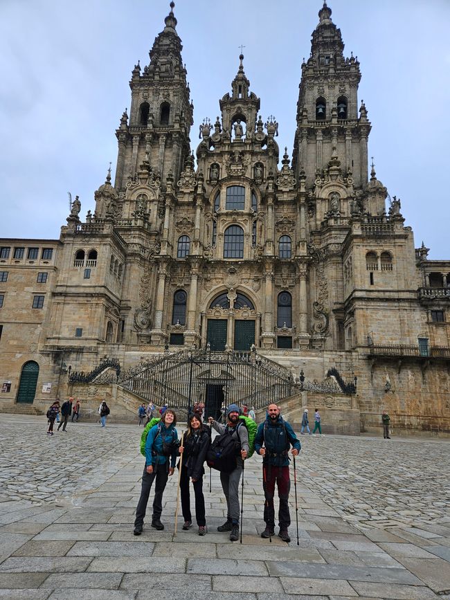 Tag 37 - Santiago de Compostela nach A Pena
