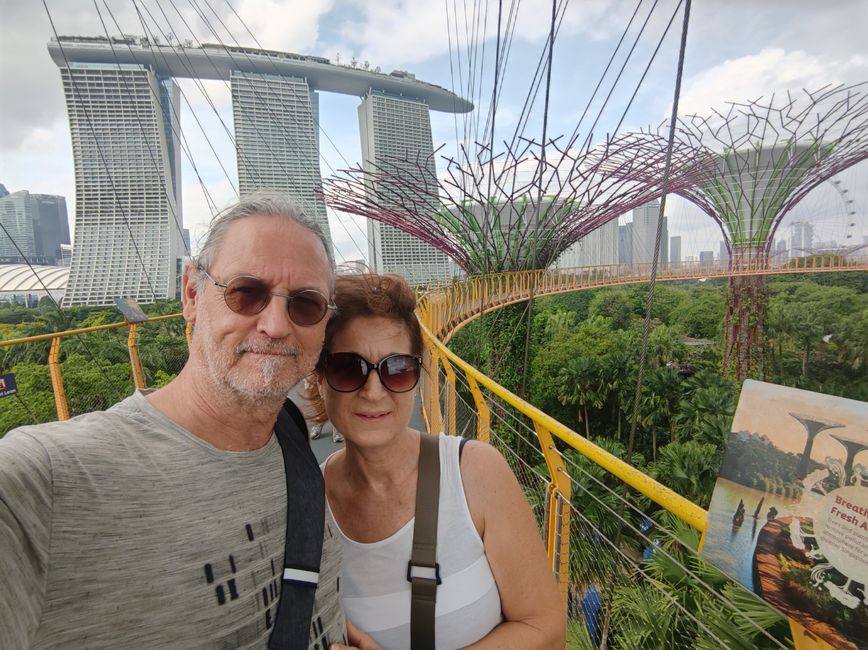 Heute mit dem Fahrrad unterwegs