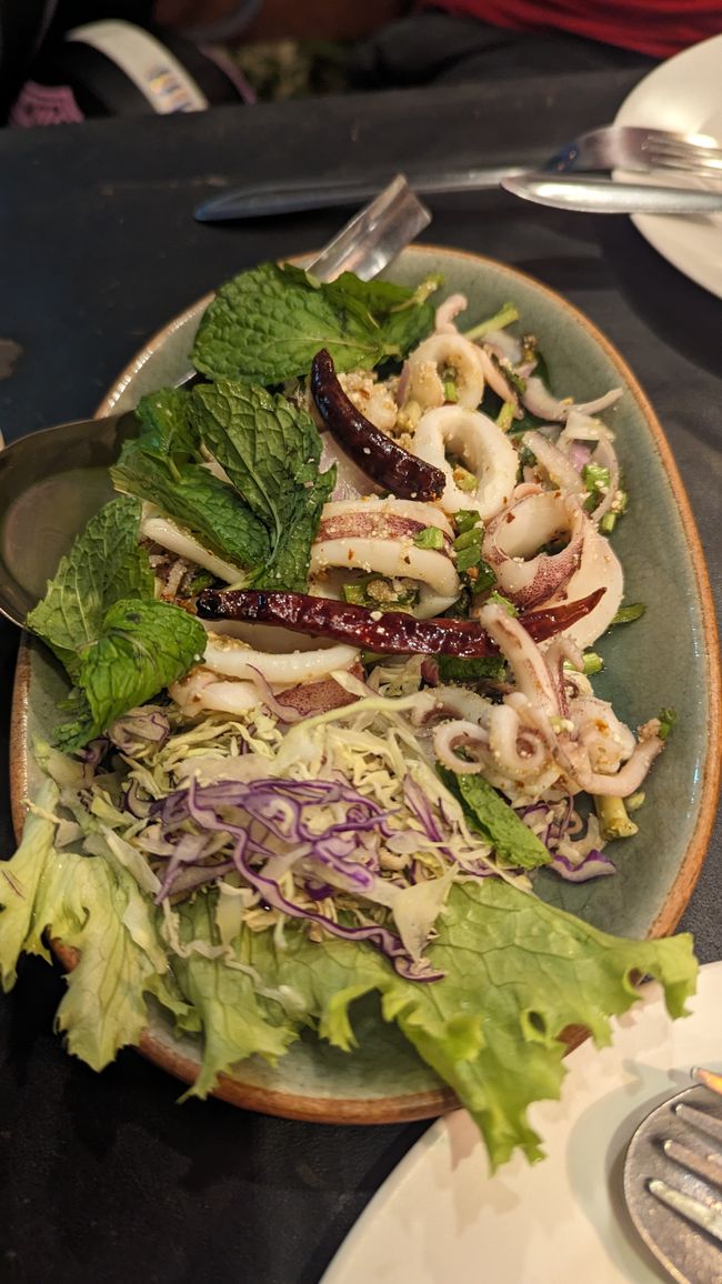 Octopus salad 