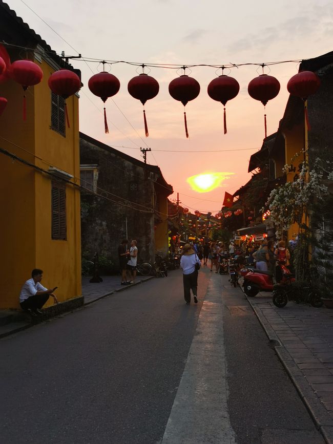 ... di nuovo qui poco prima del tramonto...