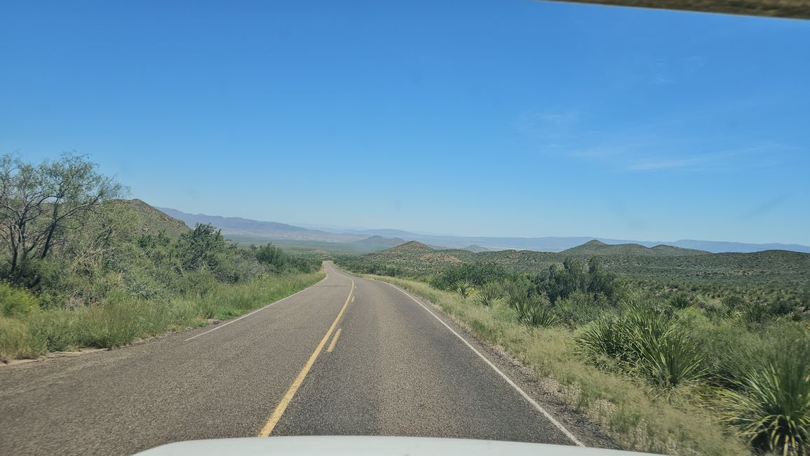 Today we drove over 400 miles