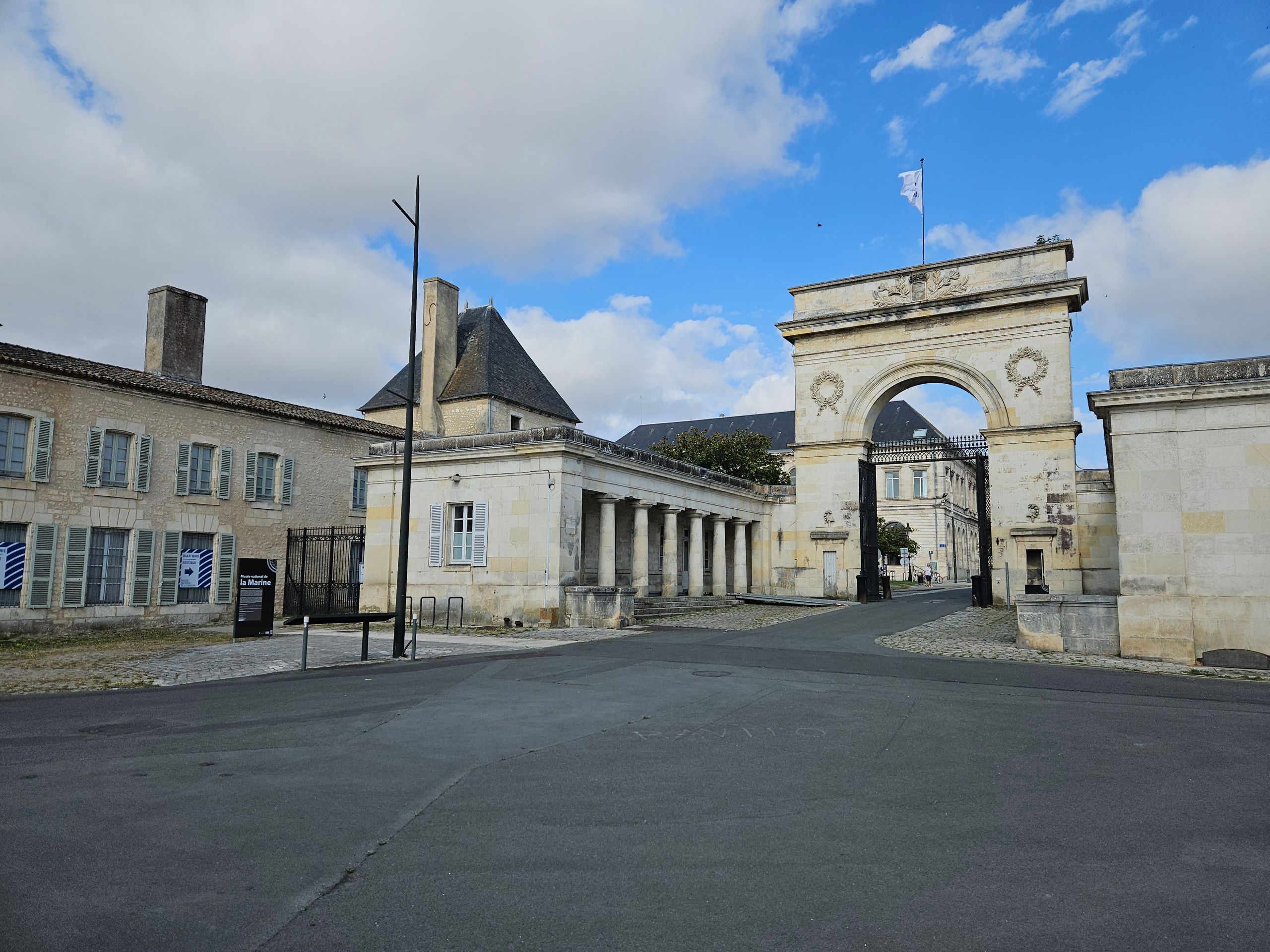 Place de la Galissonière à Rochefort