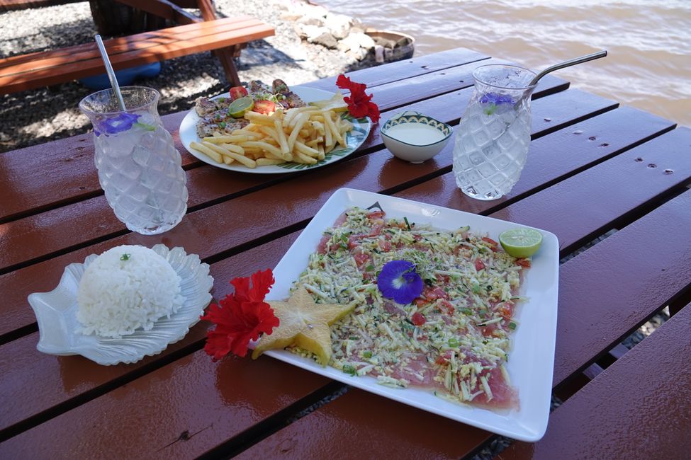 Thunfischcarpaccio mit Ingwer .... ein Traum