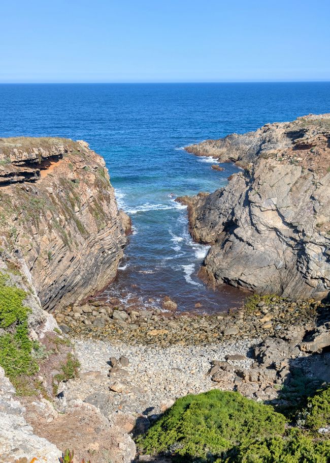 11. Étape de Villa Nova de Milfontes à Porto Covo
