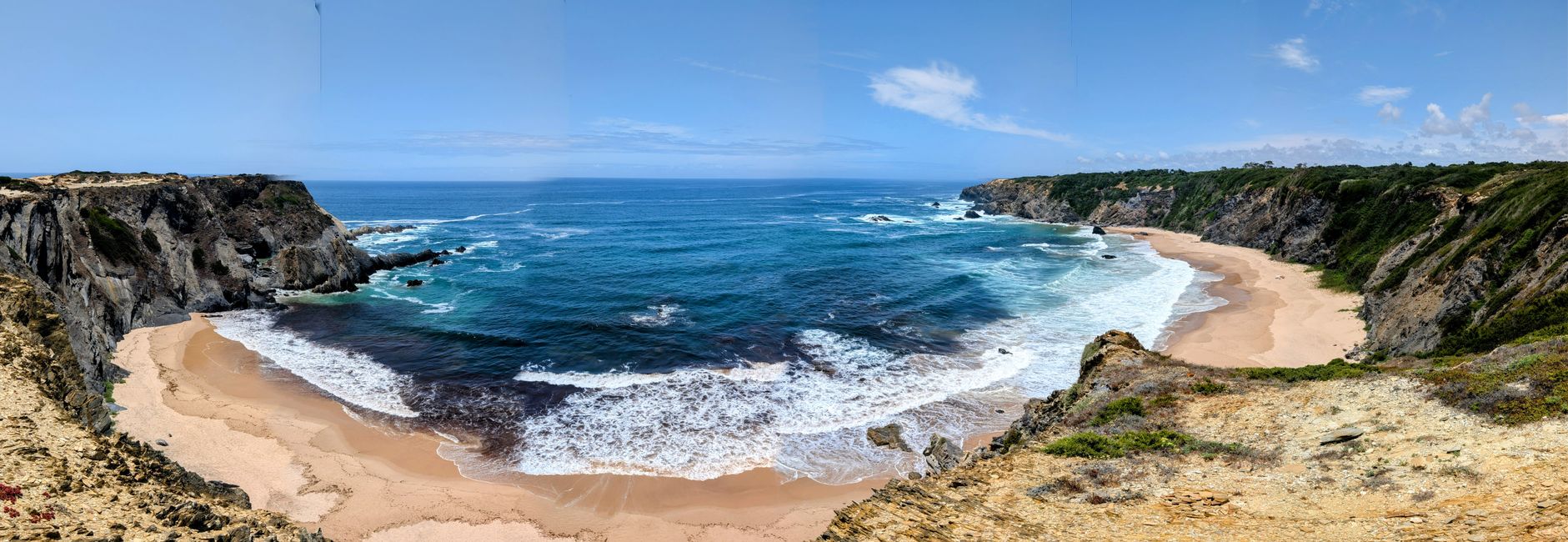 8. Etappe von Odeceixe nach Zambujeira do Mar