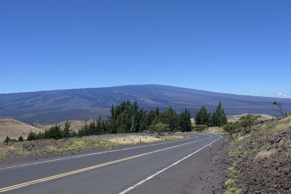 Route Saddle - Mauna Loa