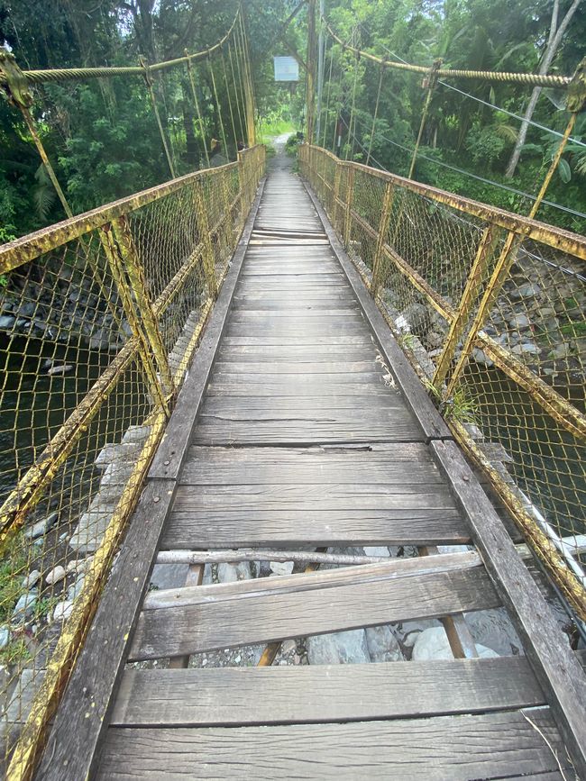 Yellow Bridge - Telaga Waja River