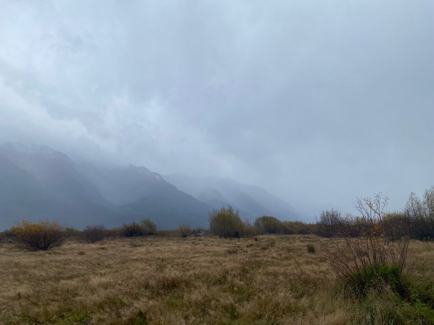 Durch den Regen