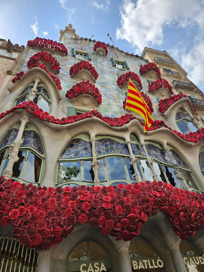 Festa di San Giorgio a Barcellona