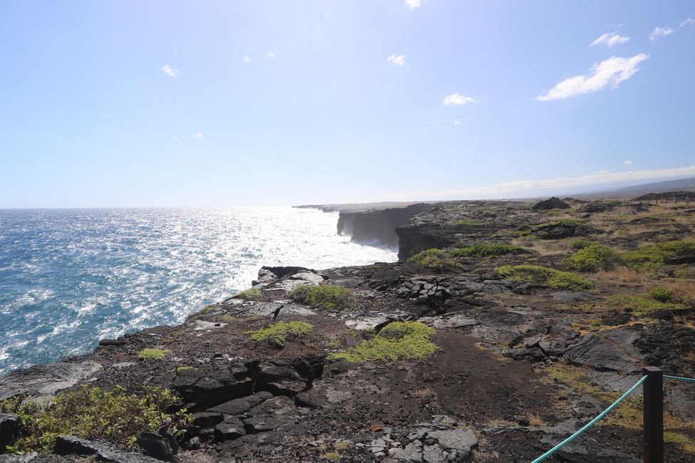 Wir besuchen den Kilauea Vulkan