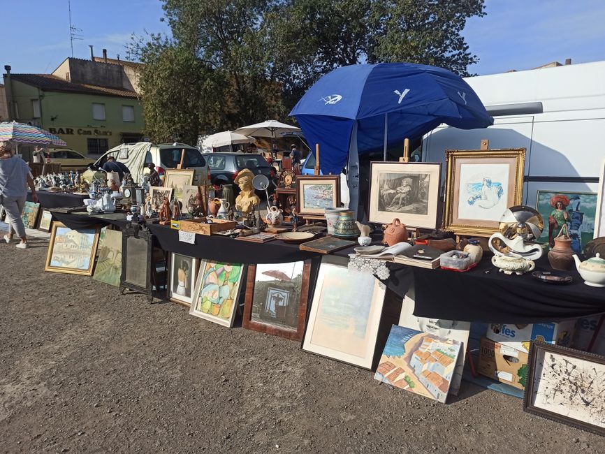 Mercadillo de 2ª mano "l'Encant de l'Empordà" (Verges, Baix Empordà, Girona)