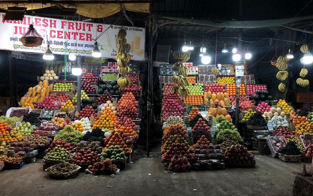 Samstag - frisches Obst und Gemüse