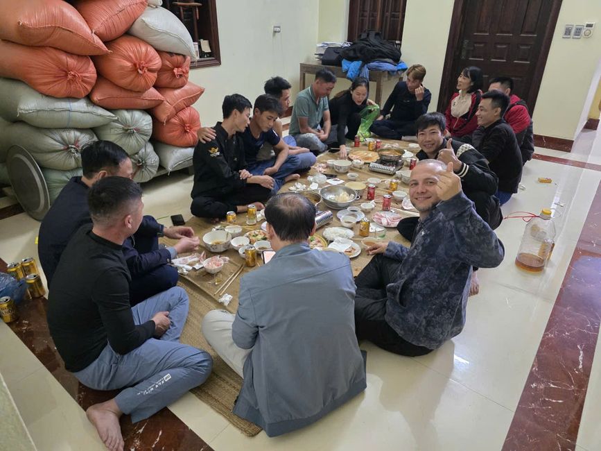 Zu Besuch bei Khanh's Familie