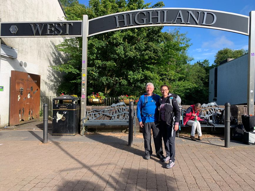 West Highland Way Tag 1 - Milngavie nach Dryman