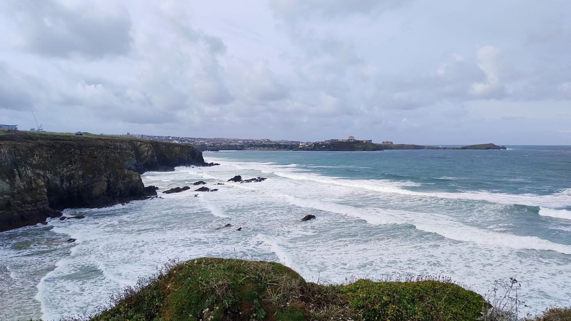Newquay Lusty Glace Beach