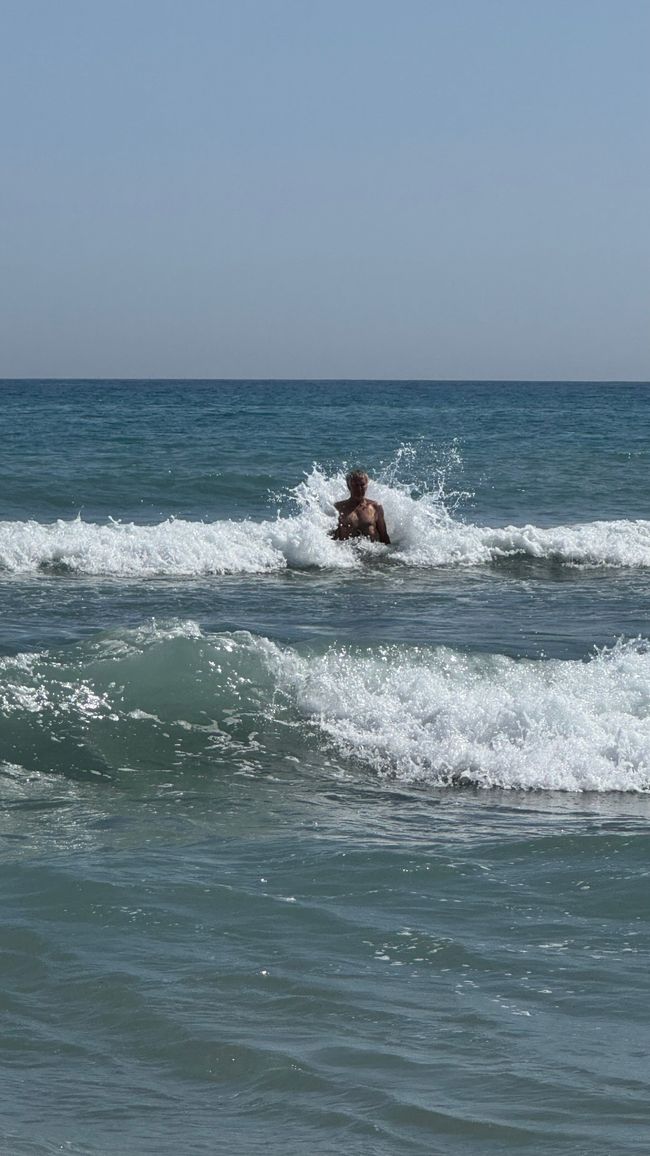 Strand direkt beim Campingplatz 