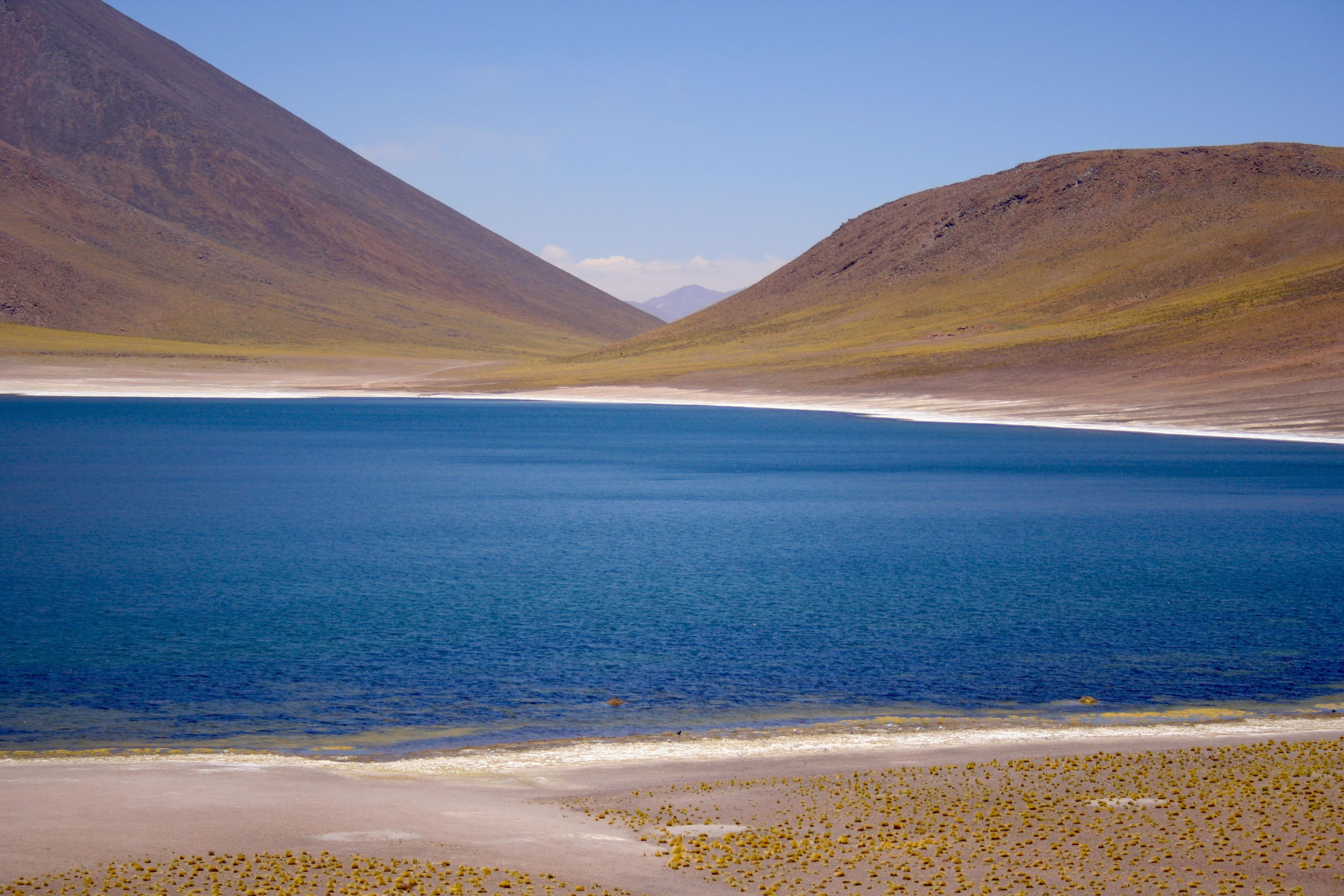 Laguna Miscanti y Miñiques a ca. 4140m.