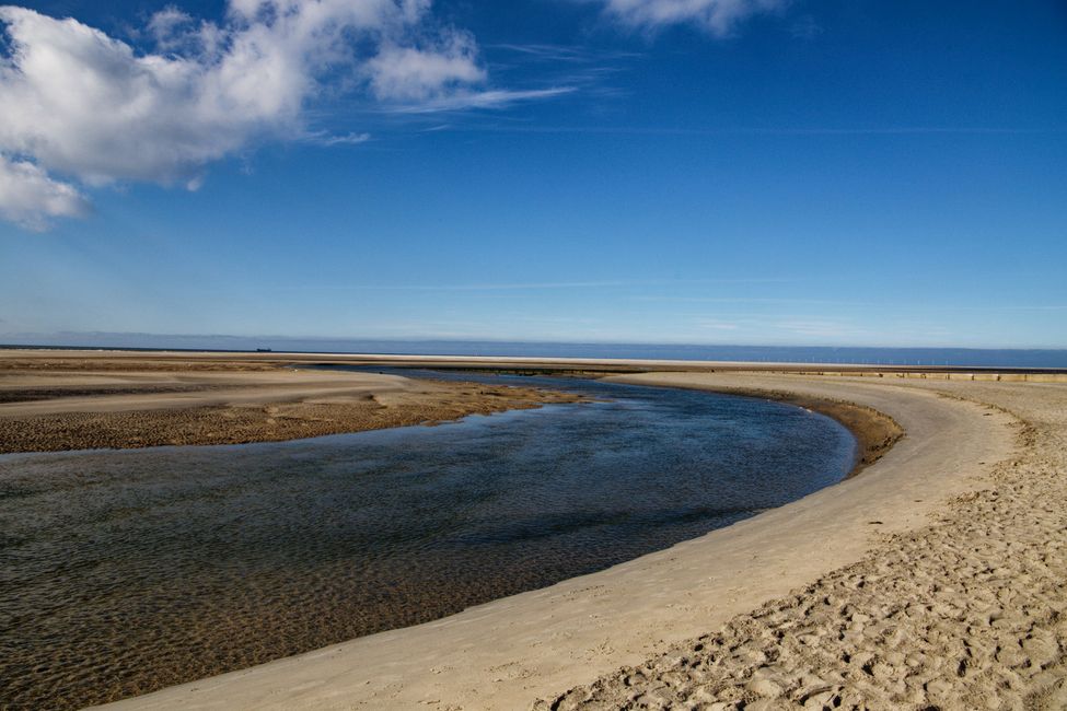Weit draussen auf offener See