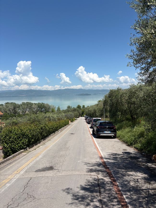 Samstag: Reisetag Sonntag: ein regnerischer Tag am Trasimenischen See