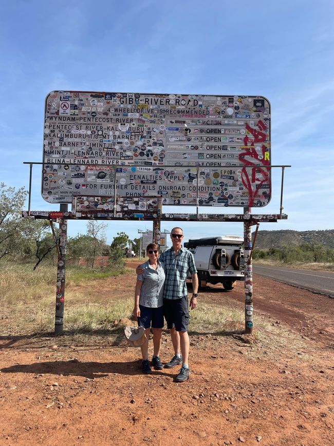 Au début de la Gibb River Road