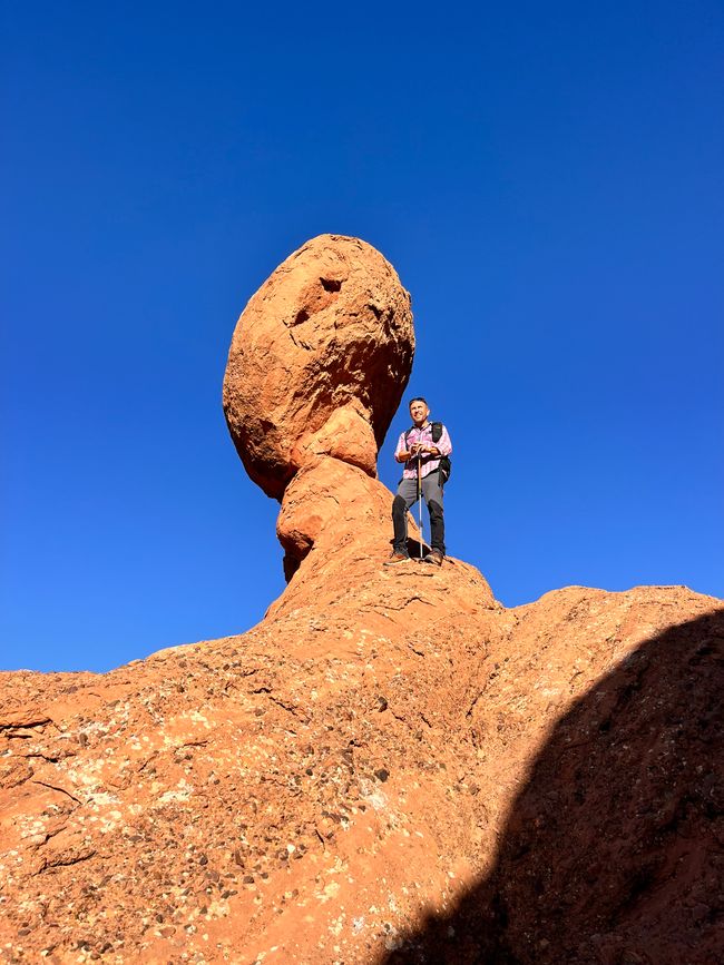 This rock is aptly named 'Cobra Head'