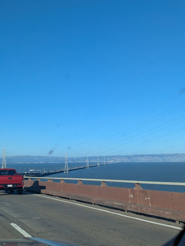 California 2015, Día 8, En el camino otra vez (Fowler - San Francisco), Silicon Valley y el Puente Golden Gate
