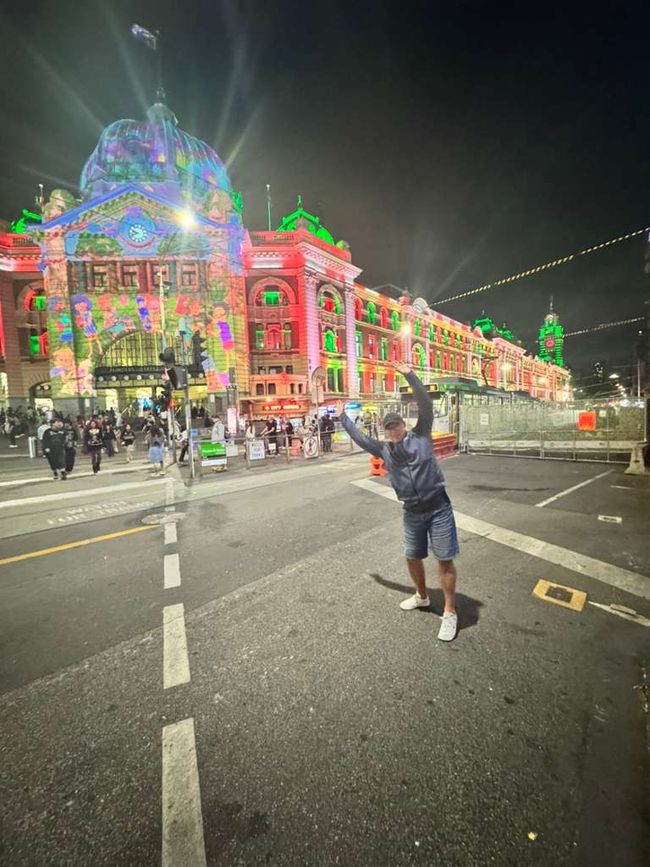 Melbourne bei Night
