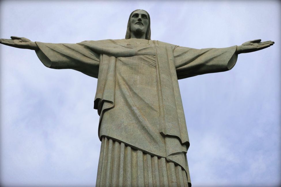 Christo Redentor, 38m hoch, Armlänge von ca. 28 m
