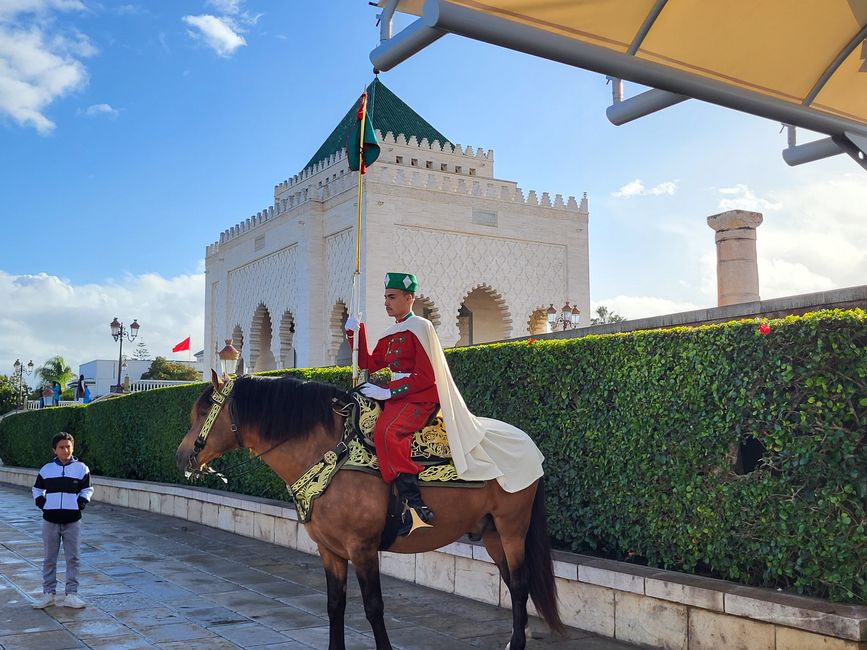 Mausoleo de Mohammed V.