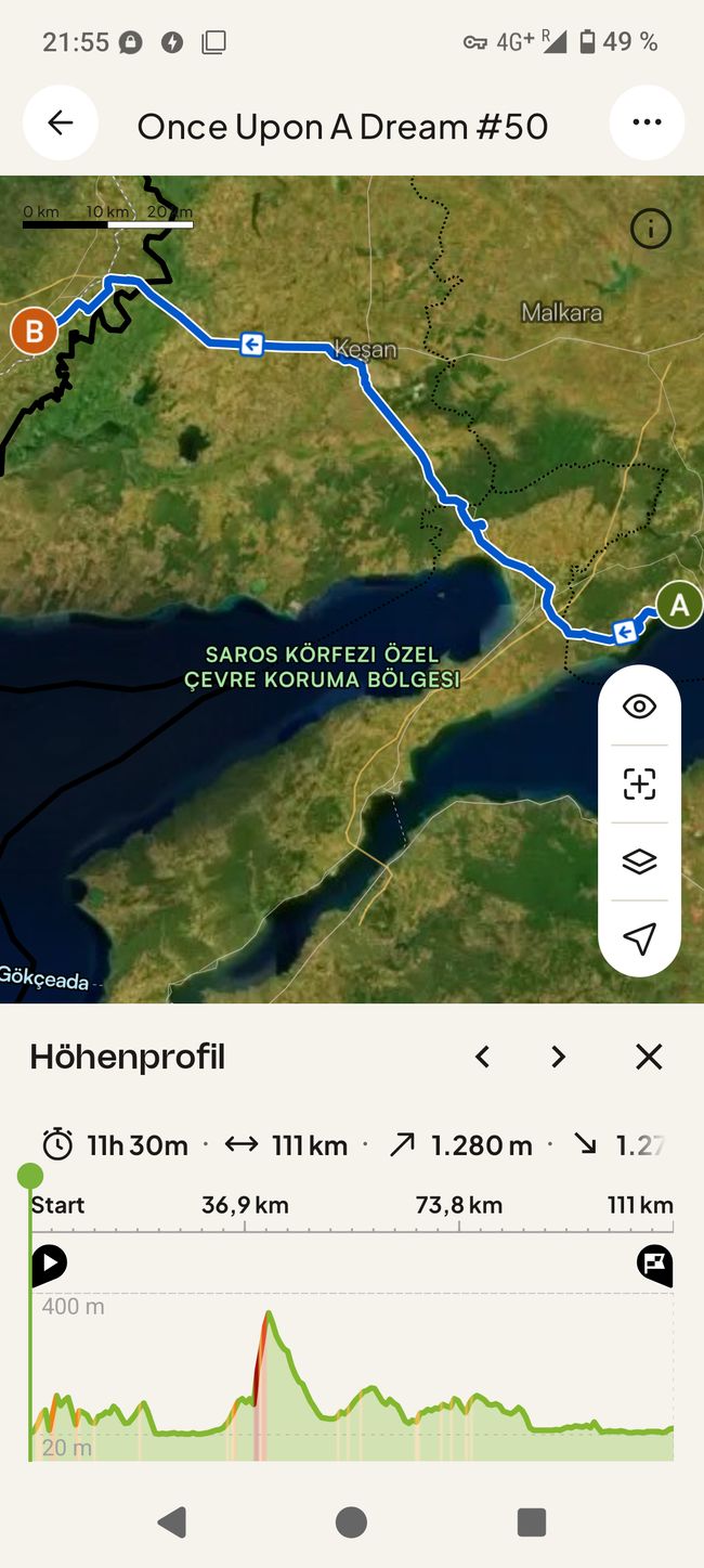 Maplibre | © komoot | Map data © OpenStreetMap Contributors