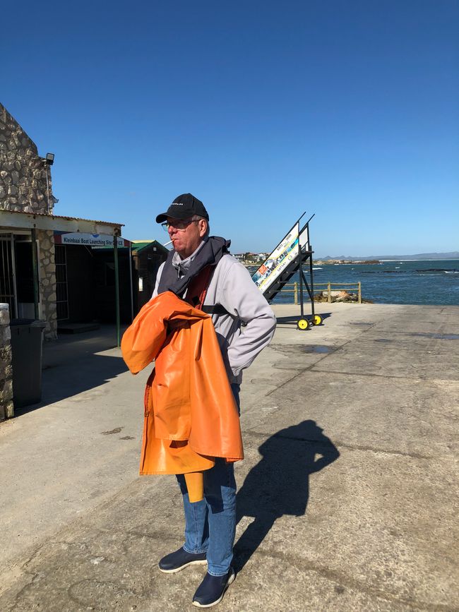Endstation - die Jacken haben wir tatsächlich gebraucht