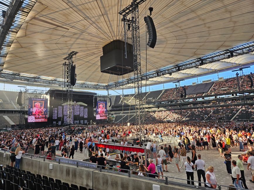 Vor dem Konzert