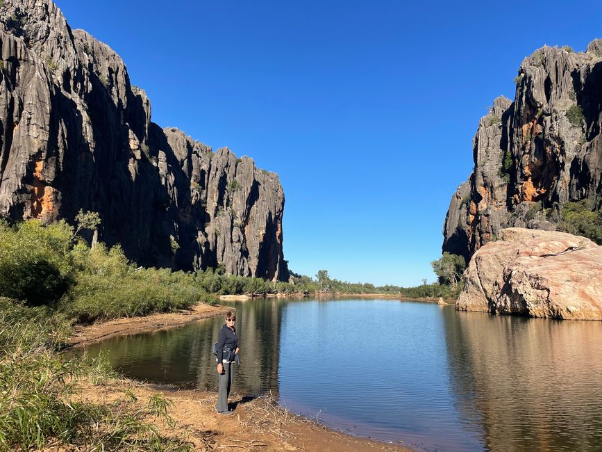 Morning atmosphere in Windjana Gorge