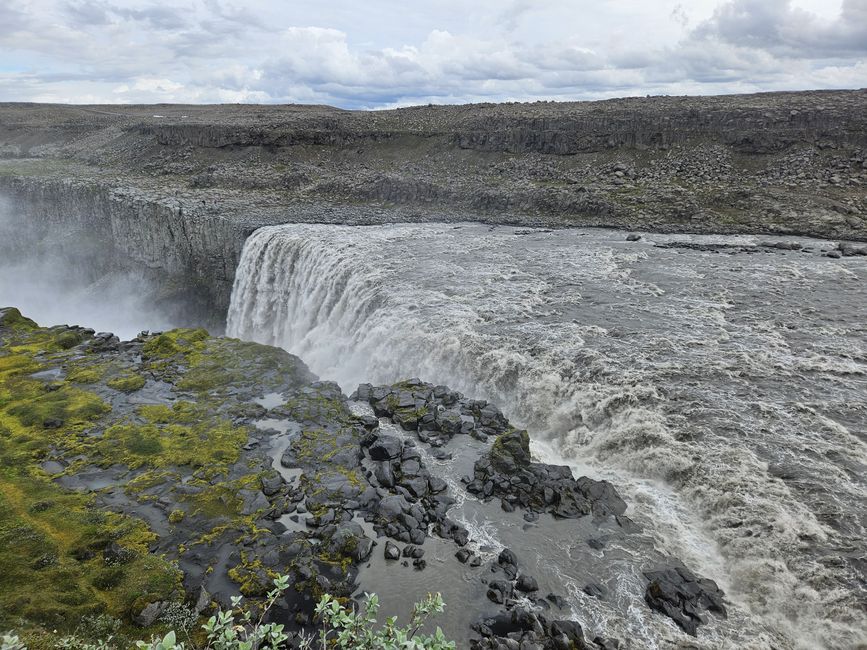 Abbruchkante Dettifoss