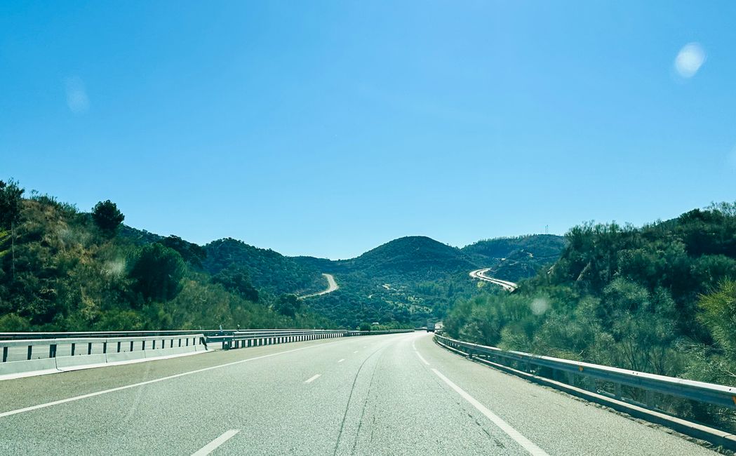 Von Mérida nach Albufeira, Algarve 