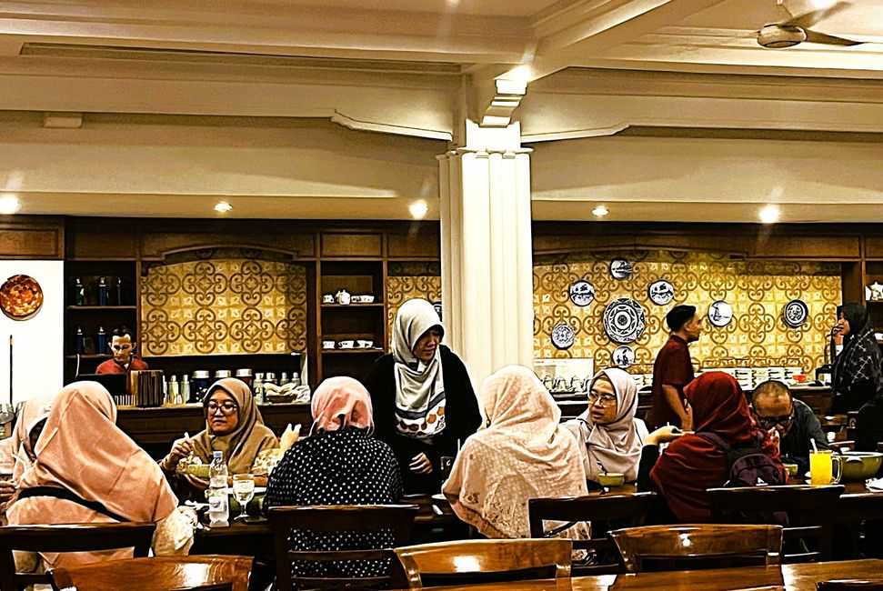 Im Restaurant Roemah Langko