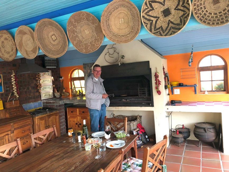 Braai zu Hause - die Burewurst brutzelt