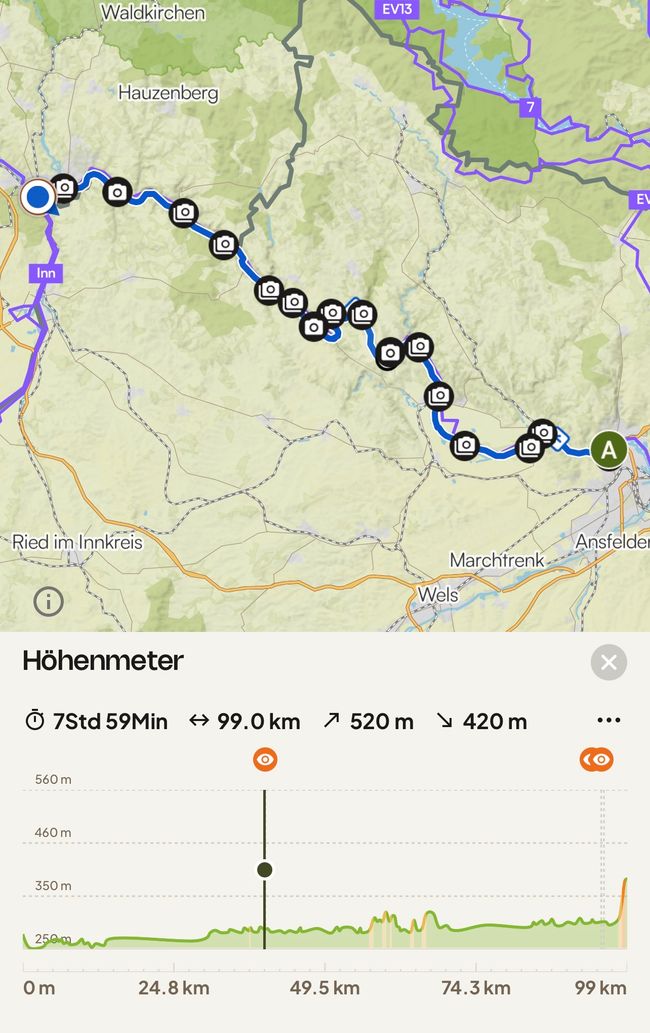 17 nach Passau