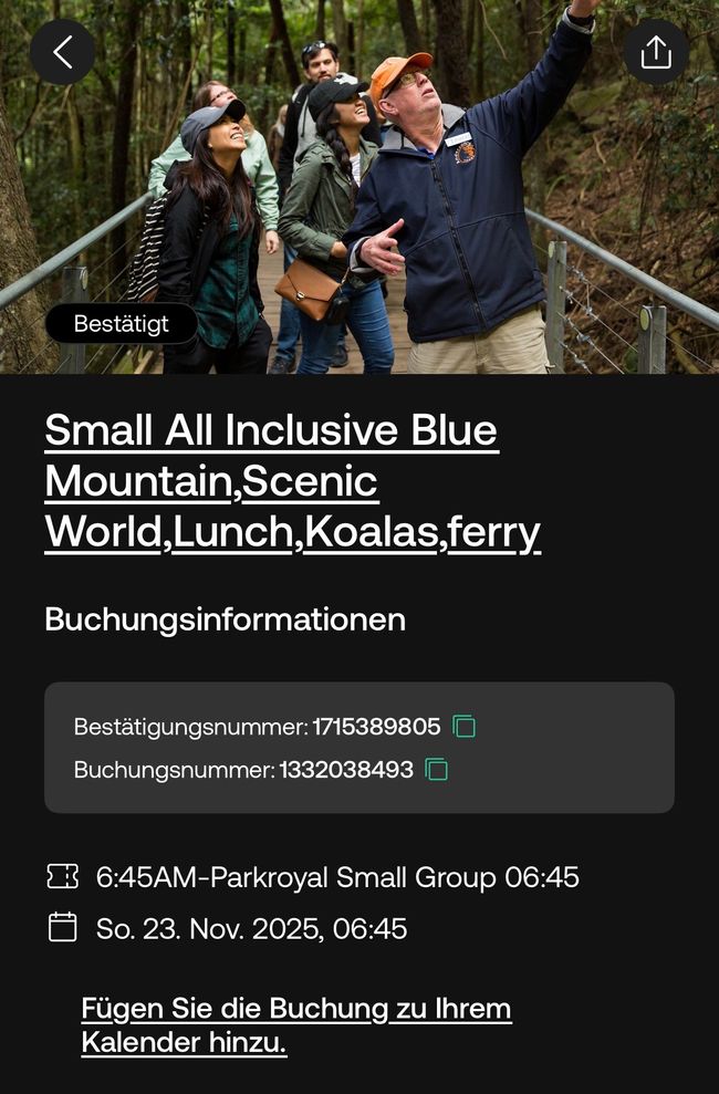 Vorbei mit Business 😉🇦🇺